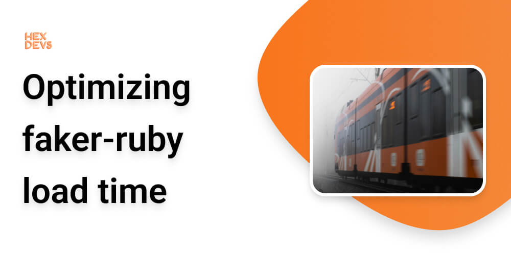 A train departing from a station